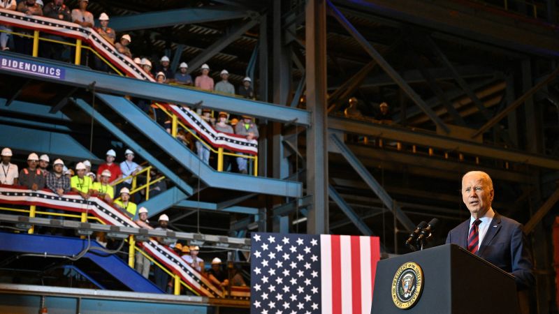 "Biden's 27th Visit to Pennsylvania: Selling 'Bidenomics' in Battleground State"