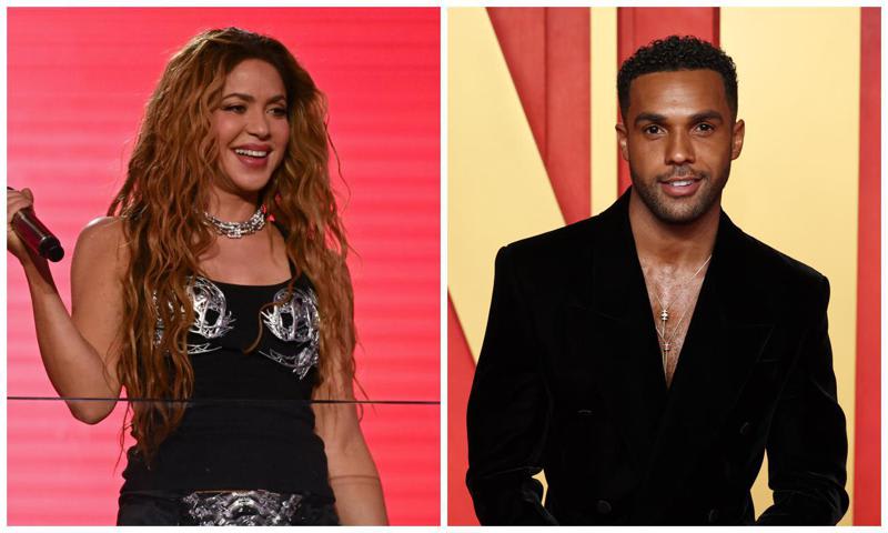 Featured image for Shakira and Lucien Laviscount's Dinner Date Sparks Romance Rumors