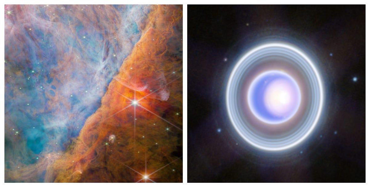 Featured image for "2023's Most Stunning James Webb Space Telescope Images: From Cosmic Cliffs to Pillars of Creation in 4K"