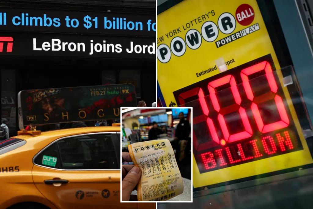 "Record-Breaking $1 Billion Powerball Jackpot Up for Grabs"