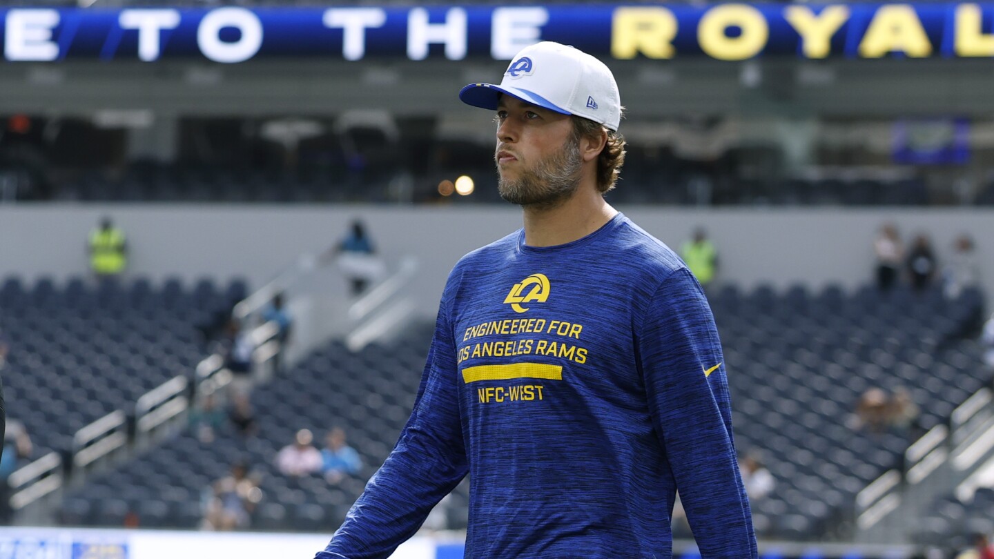 Featured image for Matthew Stafford Set to Practice After Injury, Rams Coach Sean McVay Reports Positive Update