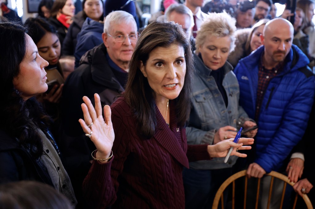 "Nikki Haley Challenges Trump in New Hampshire as MAGA Loyalty Wavers"