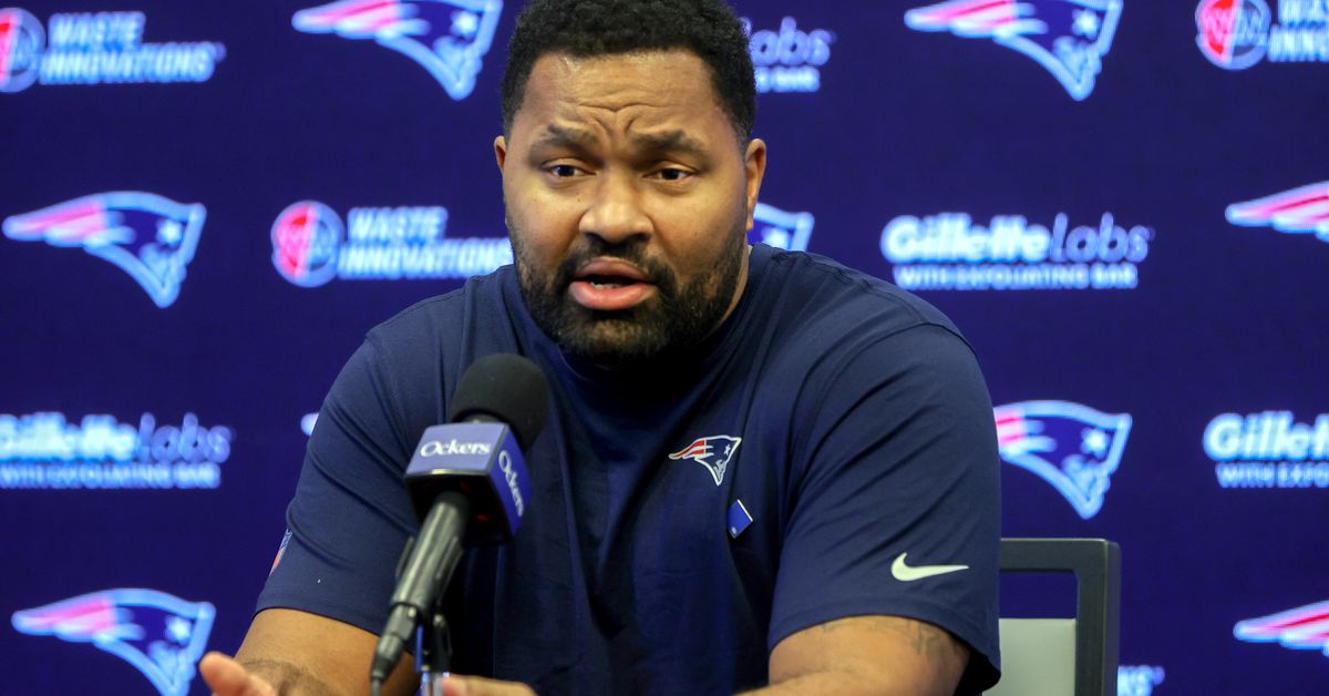 Featured image for "Jerod Mayo Addresses Patriots' Approach to Bill Belichick's Legacy"
