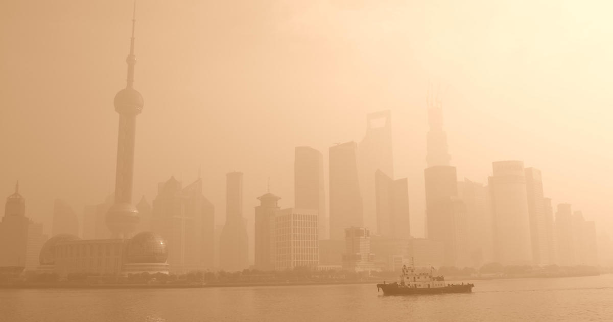 Shanghai experiences hottest May day in over a century.