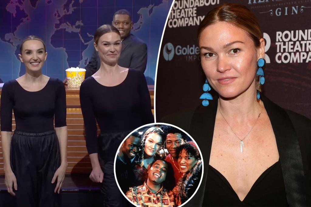 Featured image for Julia Stiles wows with surprise 'Save the Last Dance' cameo on 'SNL'
