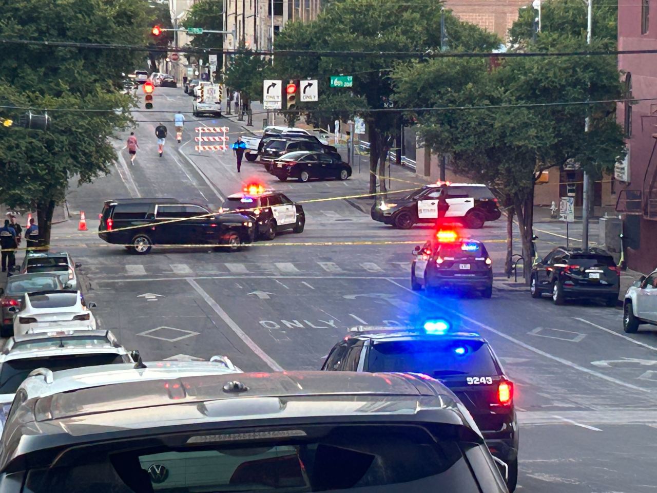 Police investigate suspicious device in Downtown Austin.