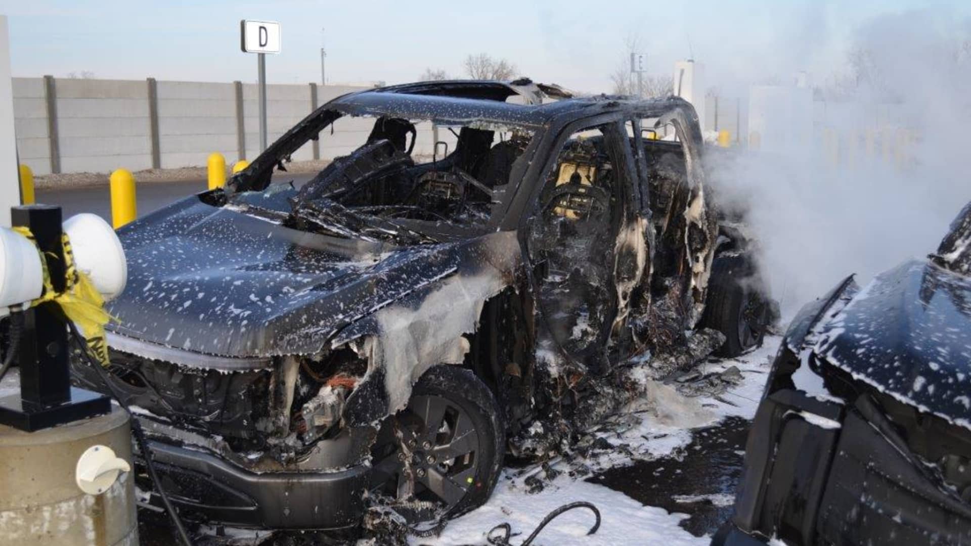 Featured image for "Ford F-150 Lightning Fire Footage Raises Concerns for EV Safety"
