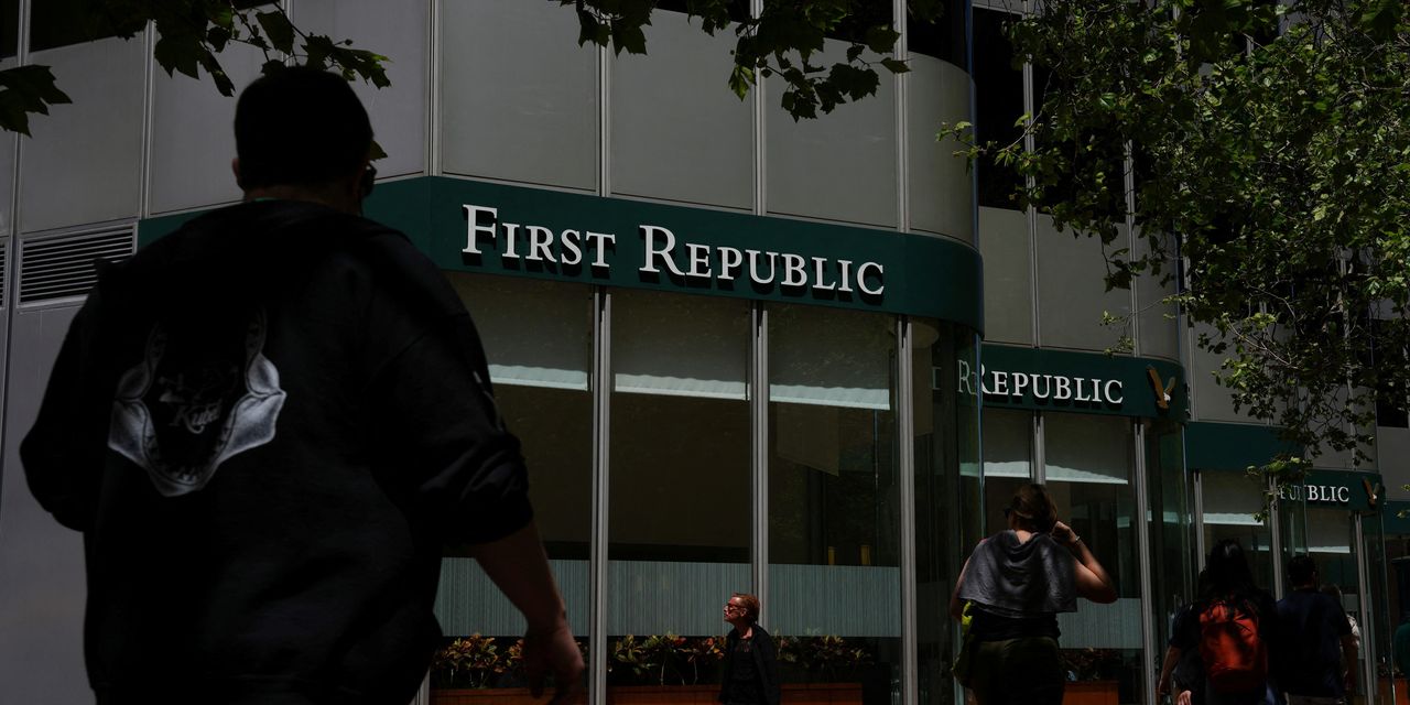 Featured image for First Republic Bank attracts interest from JPMorgan and PNC in FDIC takeover bid.