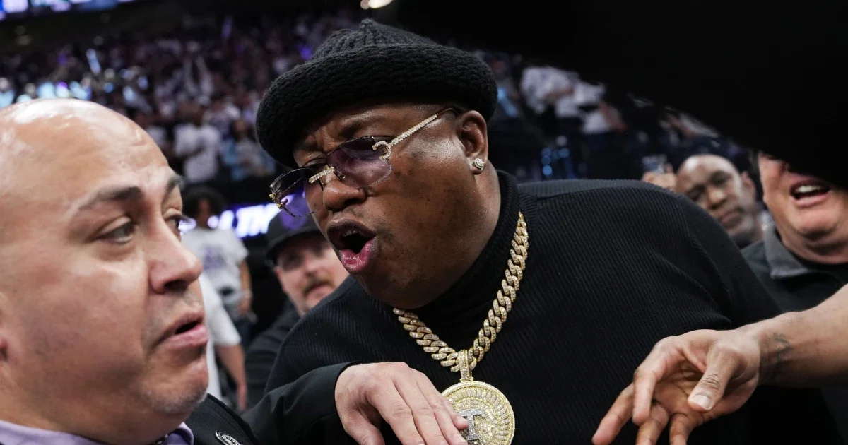 E-40 alleges racial bias in Kings-Warriors playoff game ejection.