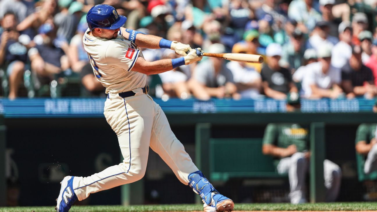 Featured image for Cal Raleigh Sets MLB Record for Catcher Home Runs with 49