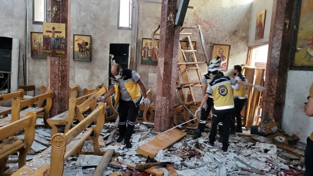 Featured image for Deadly Suicide Bombing at Damascus Church Kills Over 20