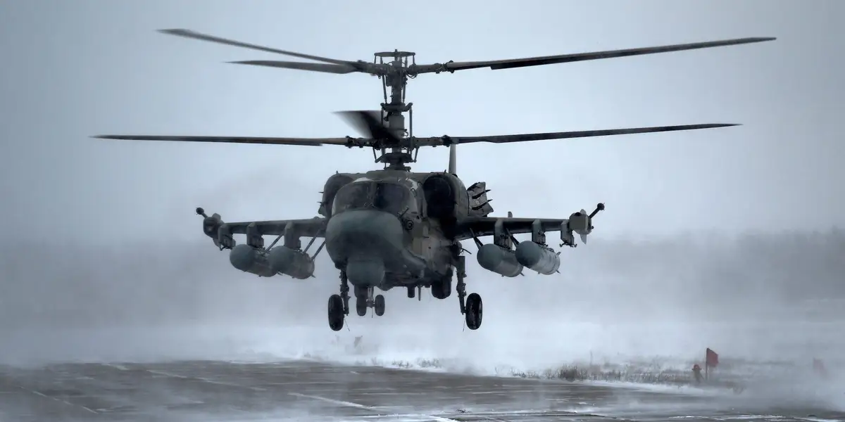 Ukraine's Successful Morning: 2 Russian Attack Helicopters Downed