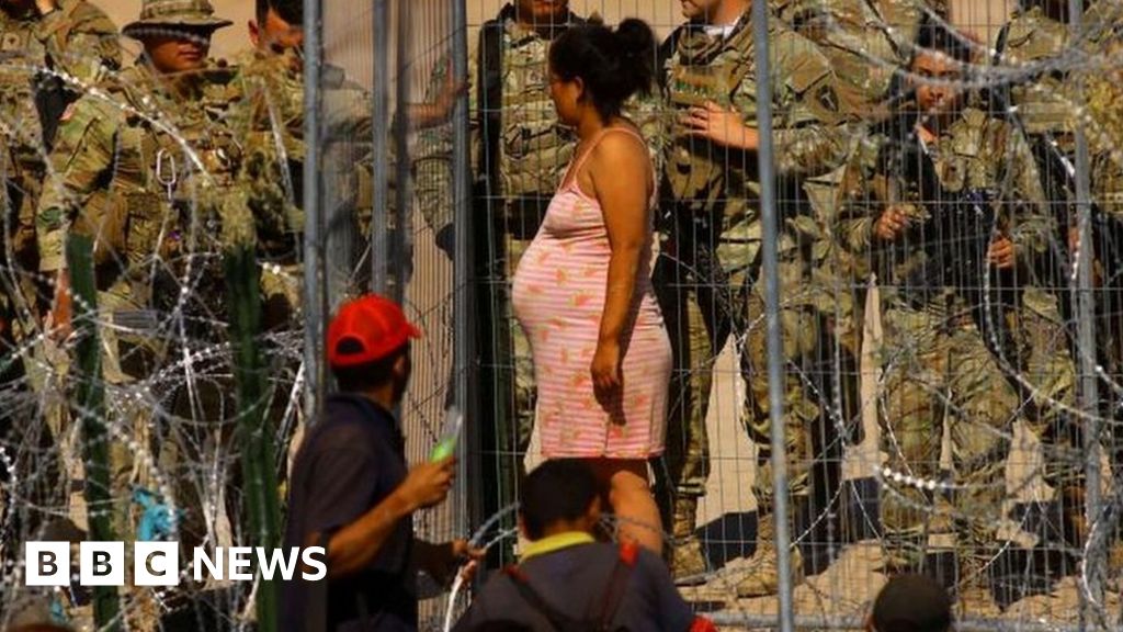 "Biden's Border Wall Expansion in Response to Surging Mexico Crossings"