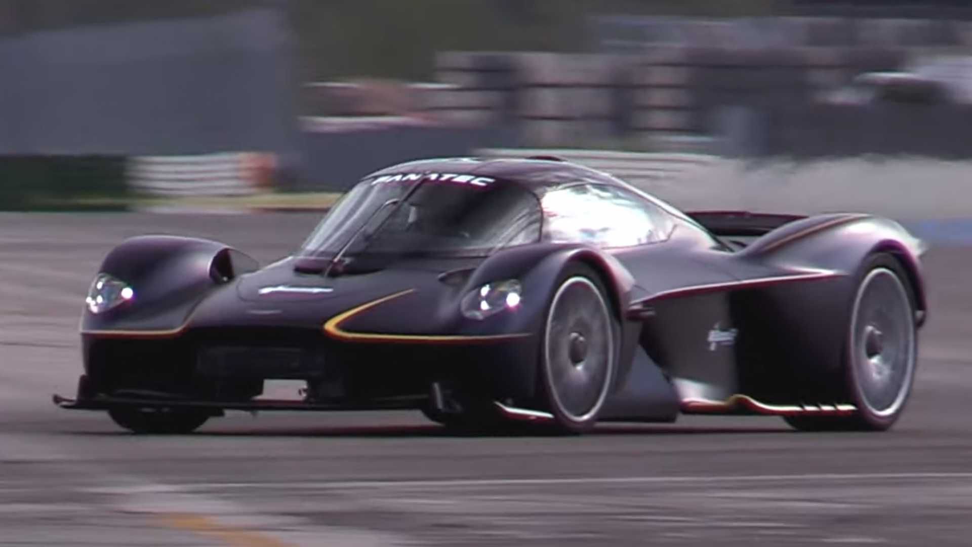 Featured image for Experience the Power of the 1,100-HP V12 Engine in the Aston Martin Valkyrie.