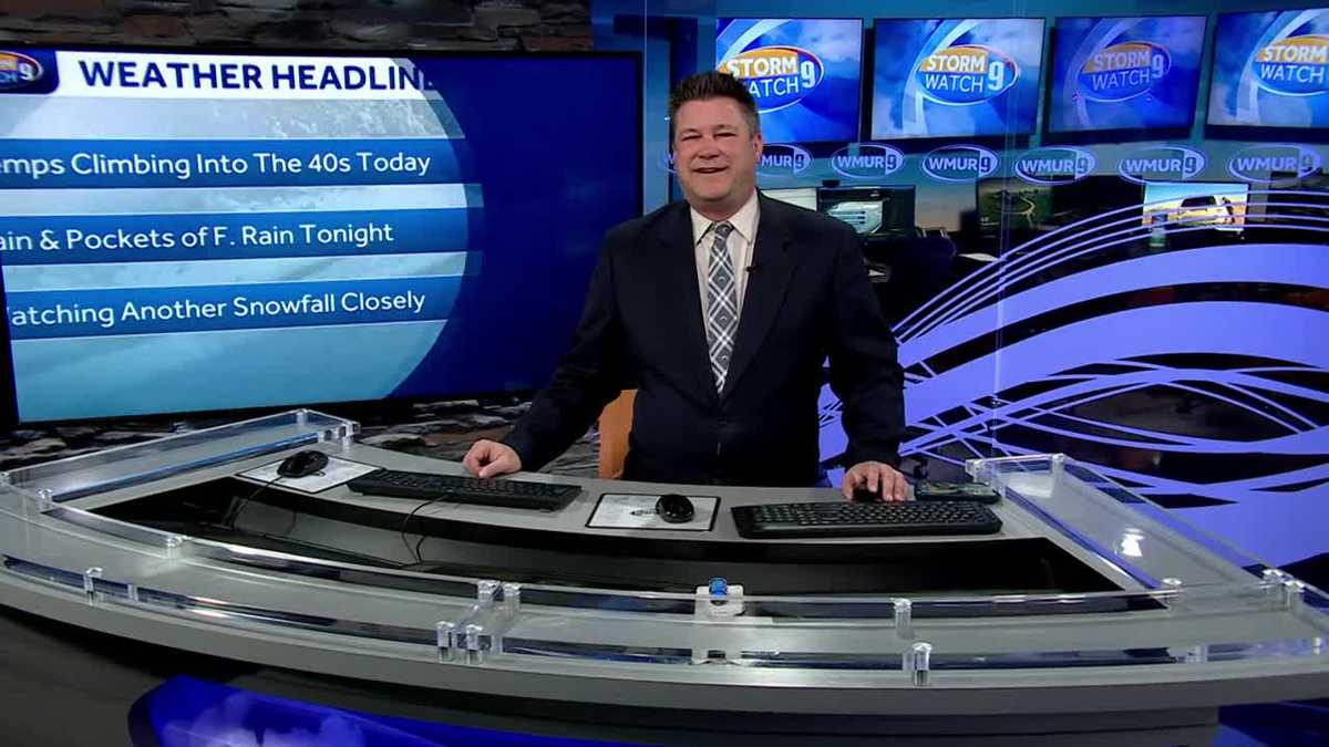 "New Hampshire's Weather Outlook: Milder Thursday, Rain Tonight, and Potential for Freezing Rain"