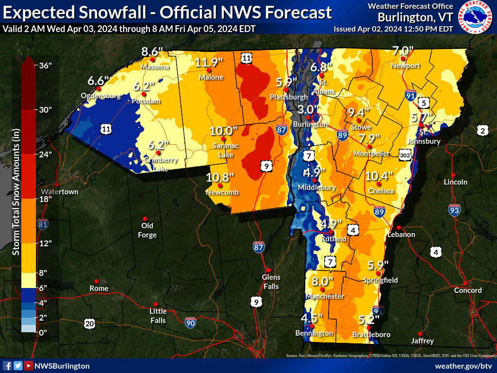 "Northeastern US Braces for Spring Snowstorms and Flooding Threat"