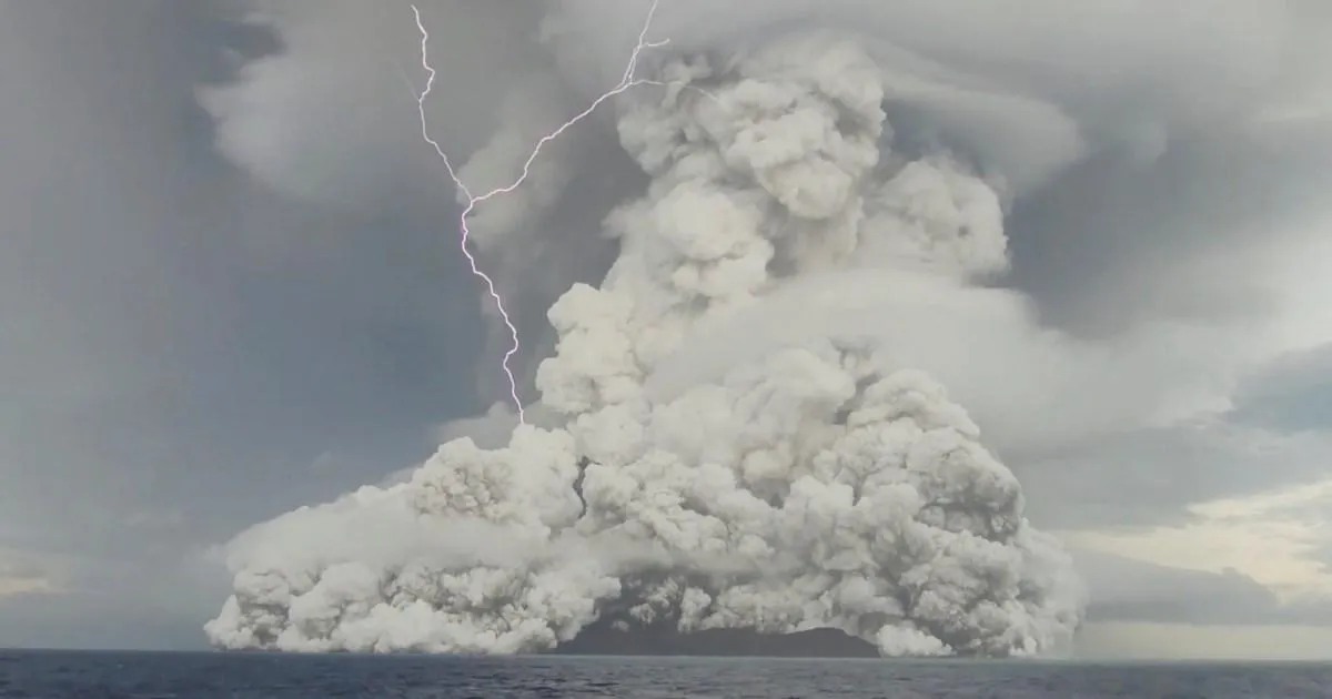 Featured image for Unexplained Signal Detected Before Tonga's Massive Eruption