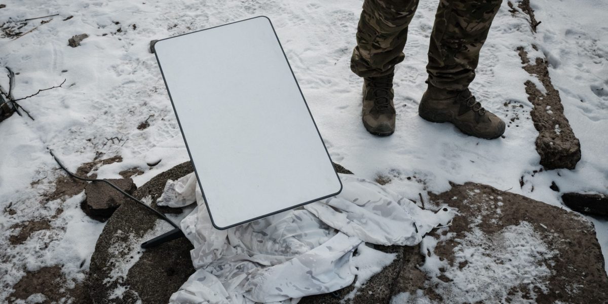 Ukraine Accuses Russian Forces of Using Elon Musk's Starlink Network