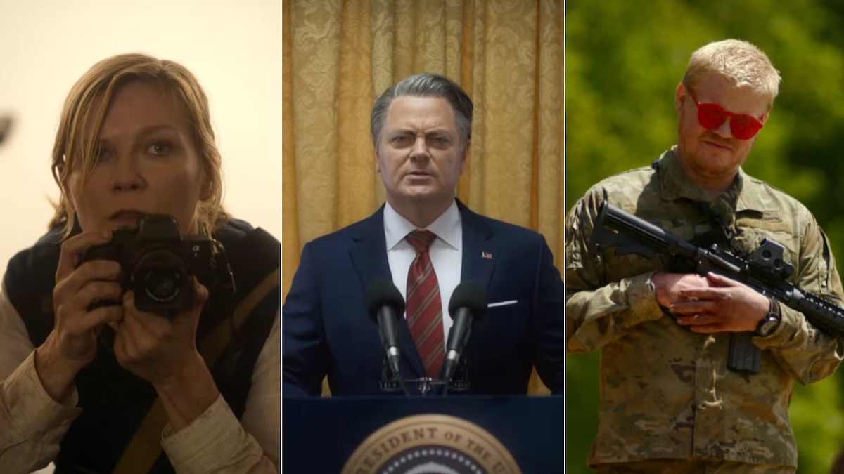 "Alex Garland's Intense Civil War Trailer Unveiled: Must-Watch!"