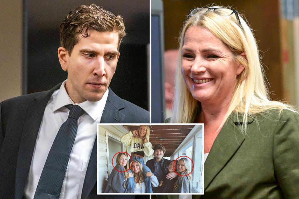 Featured image for "Controversial Court Appearance: Relative of Idaho Victim Wears Pro-Firing Squad Shirt to Bryan Kohberger Hearing"