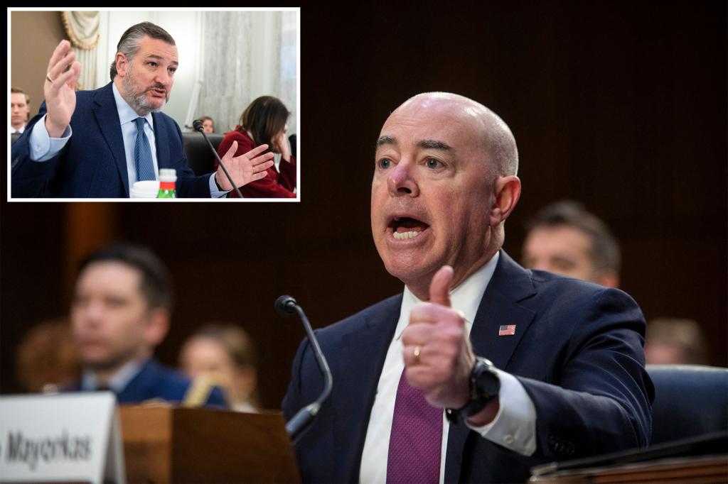 Republican Senators Condemn Mayorkas' Handling of Border Crisis and Call for Resignation.