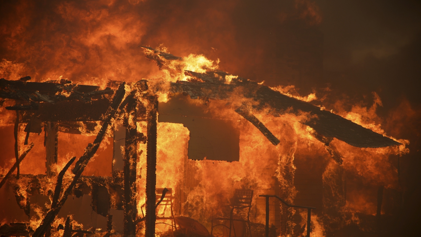 Southern California Wildfire Forces Mass Evacuations, Destroys Homes