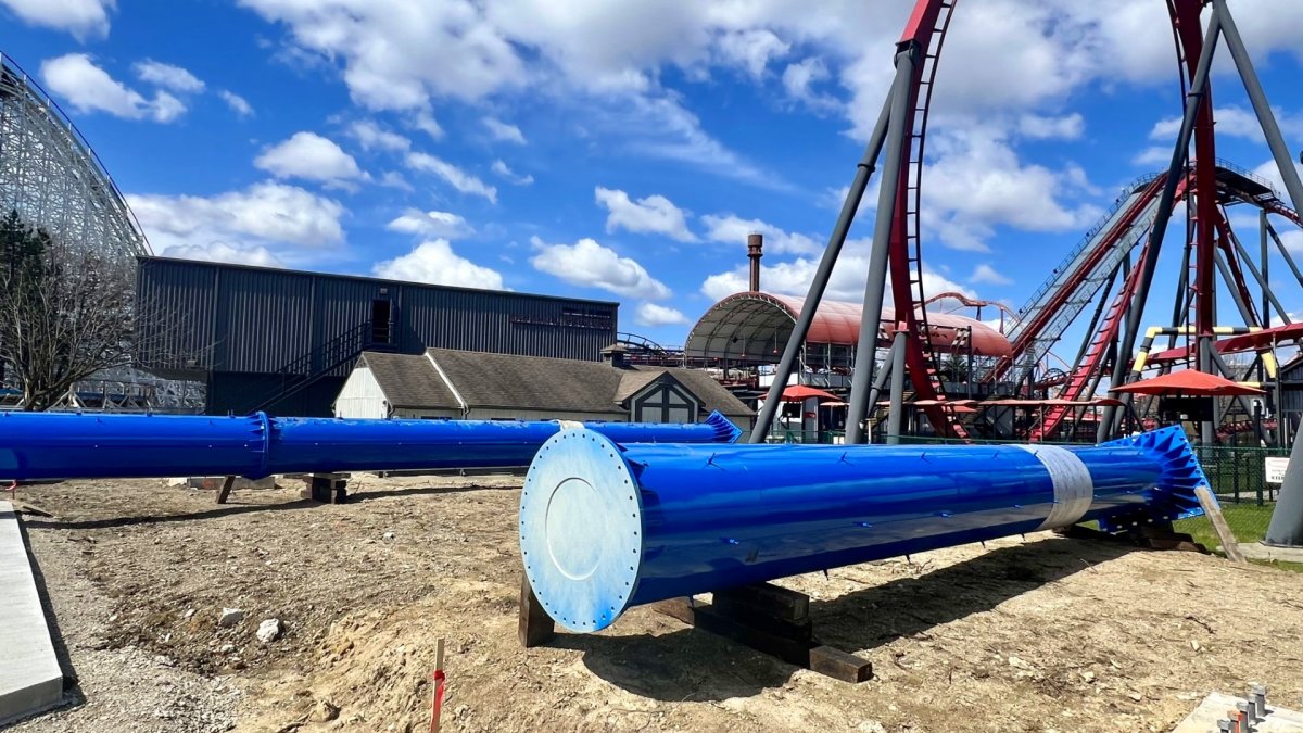 Featured image for "Six Flags Great America's Exciting New Attraction Nears Completion for Park's Season Opening"