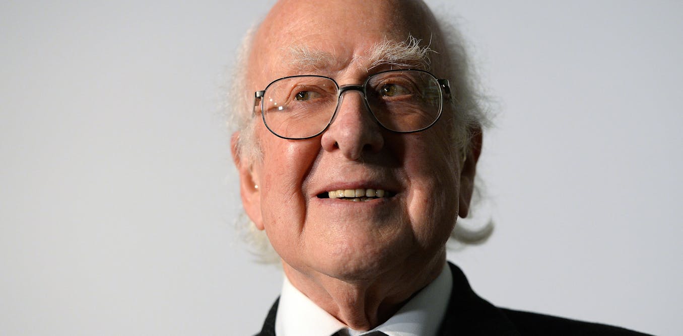 Featured image for "Remembering Peter Higgs: Unraveling the Universe's Building Blocks"