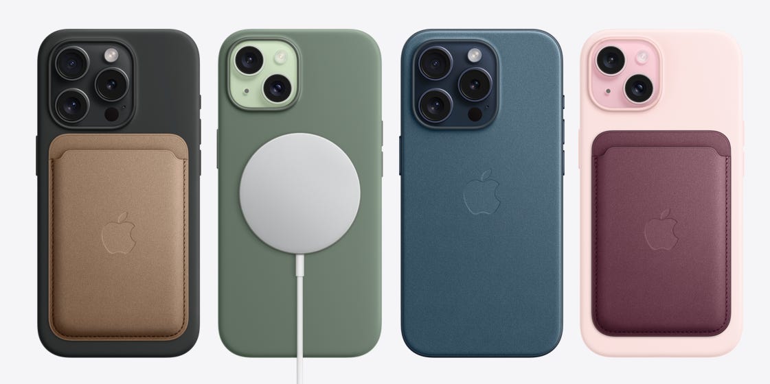 Featured image for Apple's FineWoven iPhone cases face criticism and competition