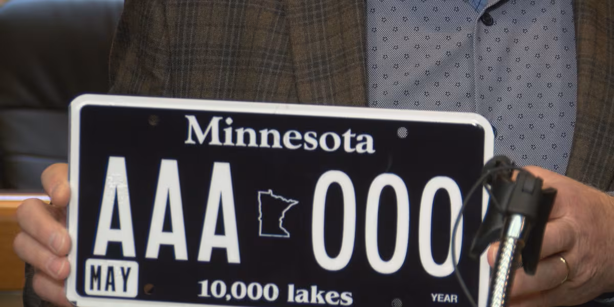 Featured image for "Minnesota Introduces 'Blackout' Specialty License Plates, Demand Soars"