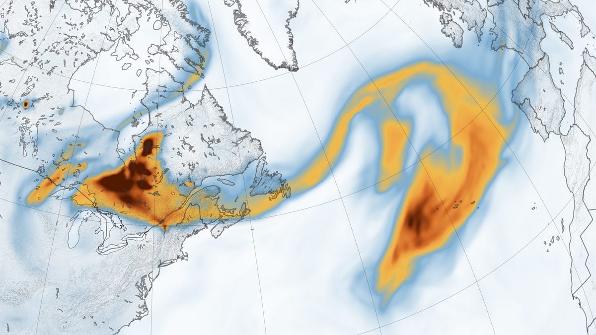 Canadian Wildfire Smoke Engulfs Europe as US Air Quality Deteriorates