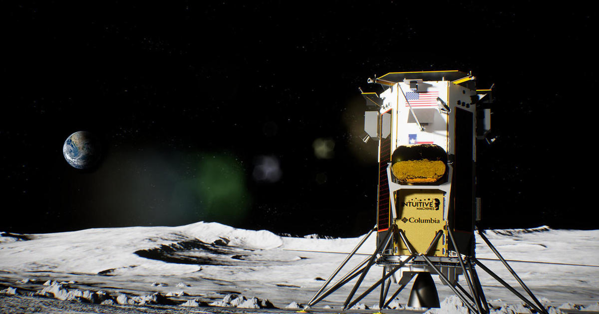 "Odysseus Lunar Lander: Historic U.S. Moon Landing Today"