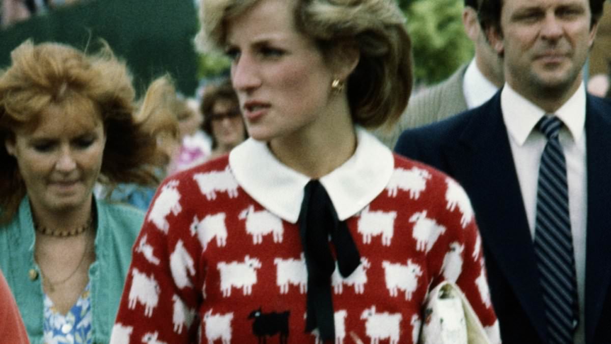 Princess Diana's Iconic Black Sheep Sweater Up for Auction at Sotheby's