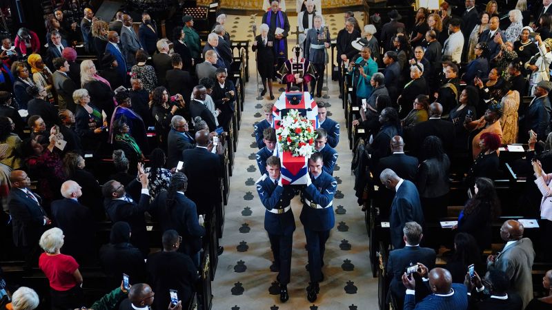 Featured image for RAF 'Pilot of the Caribbean' laid to rest with hundreds in attendance.