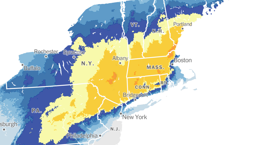 "Northeast Prepares for Major Snowfall as Uncertainty Lingers Over New York and Long Island"