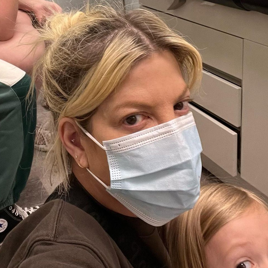 Featured image for Tori Spelling's Kids Fall Ill from Extreme Mold Infestation at Home.