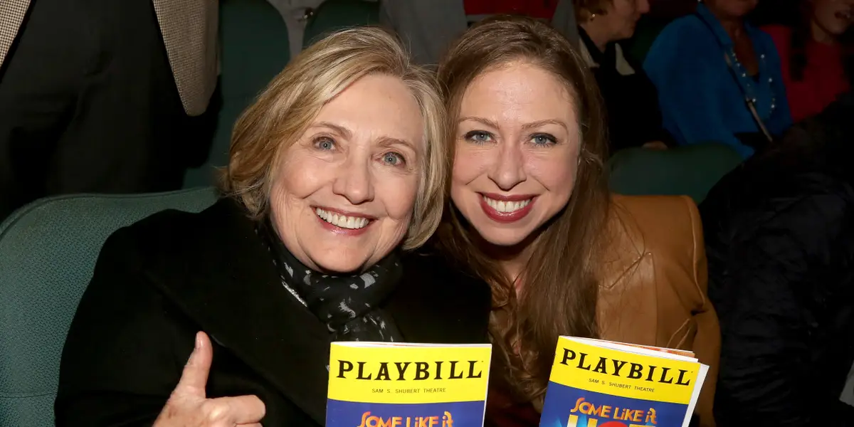 Unidentified person defecates near Hillary Clinton at Broadway show.