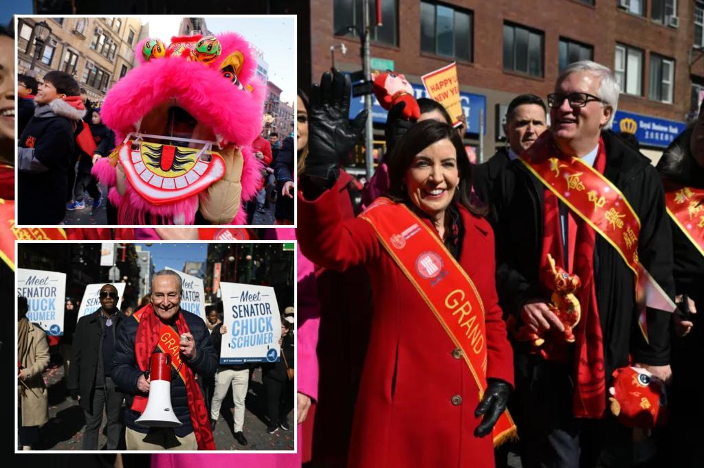 Featured image for Pro-Palestine Protestors Clash with Lunar New Year Parade in NYC
