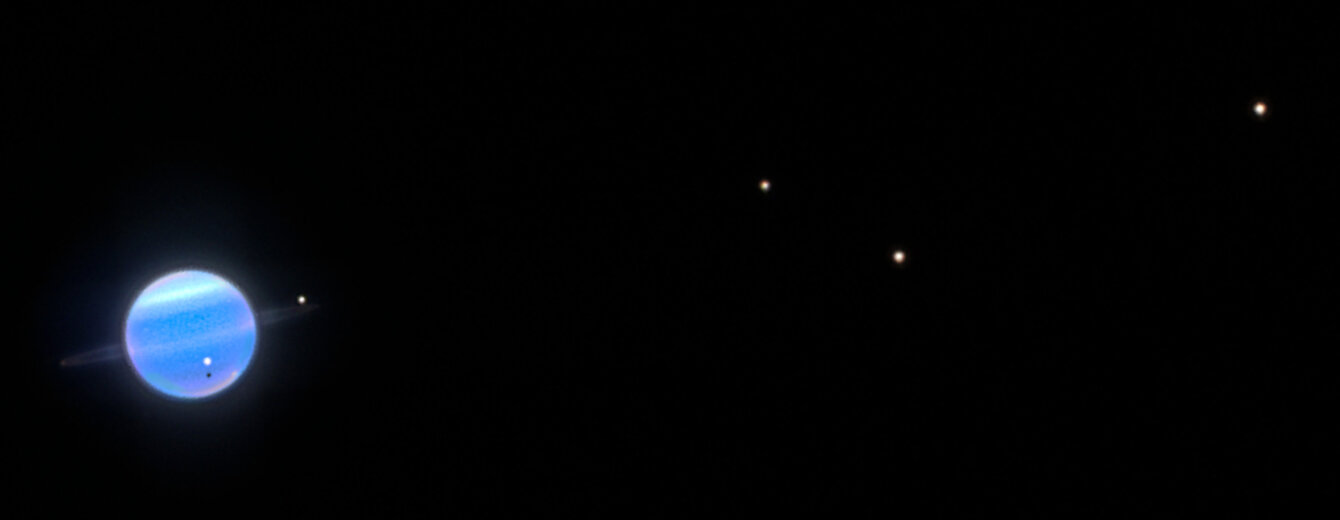 Featured image for Hubble Study Reveals Unexpected Moons of Uranus