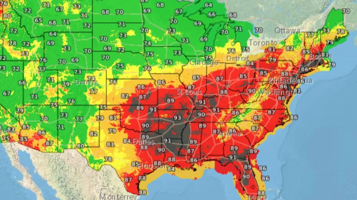Featured image for Eastern US Faces Deadly Heatwave as Temperatures Reach Record Highs