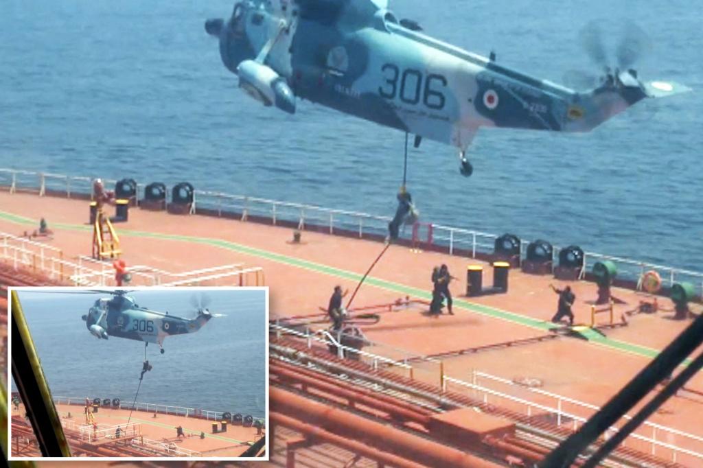 Iranian commandos seize US-bound oil tanker amidst tensions.