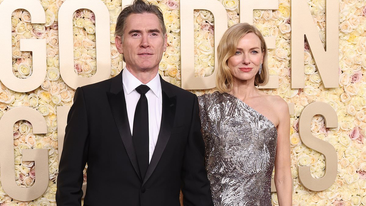 Featured image for "Naomi Watts and Billy Crudup's Debut as Married Couple at 2024 Golden Globes"