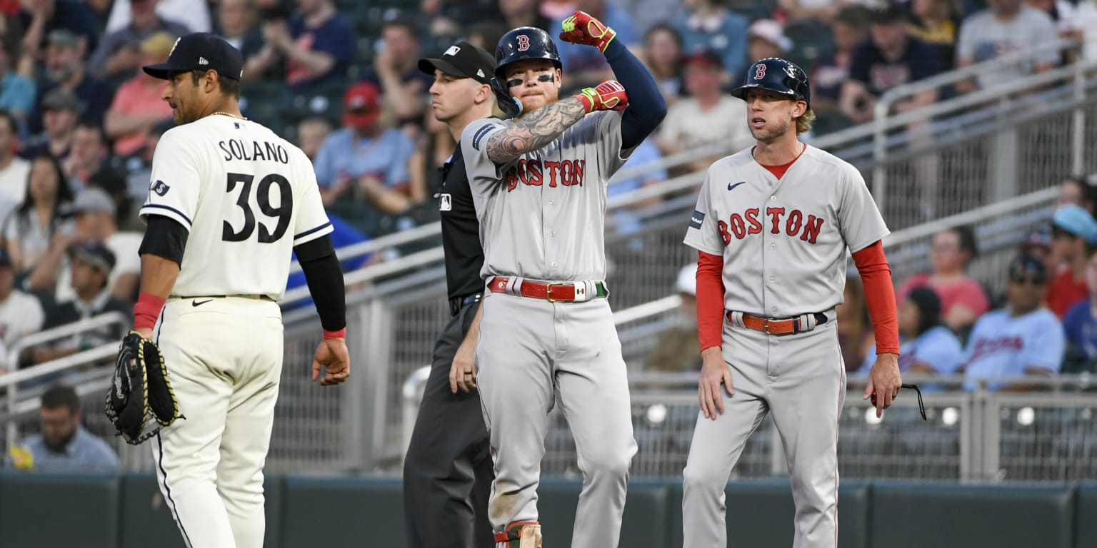 "Verdugo's heroics propel Red Sox to victory over Twins"