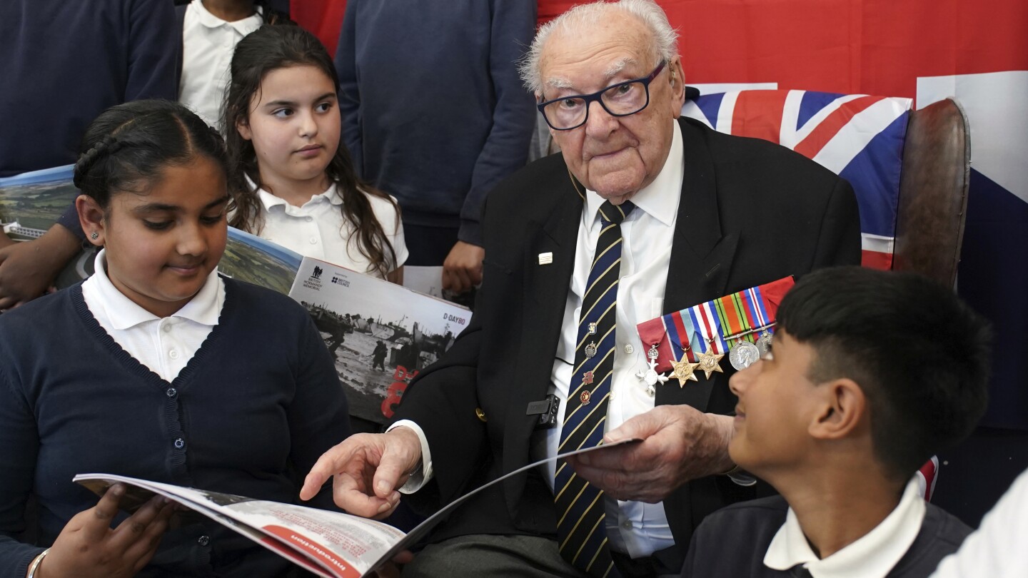 WWII Veterans Return to Normandy for 80th D-Day Anniversary