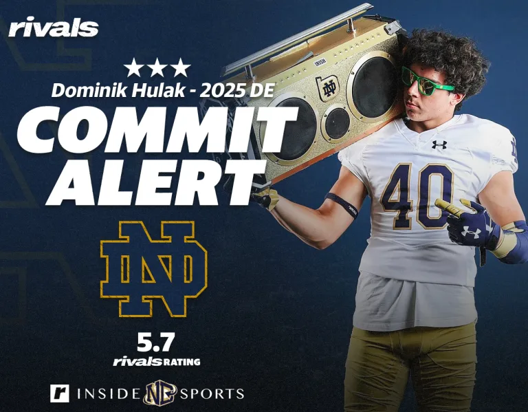 Featured image for Dominik Hulak, Illinois Defender, Commits to Notre Dame Football