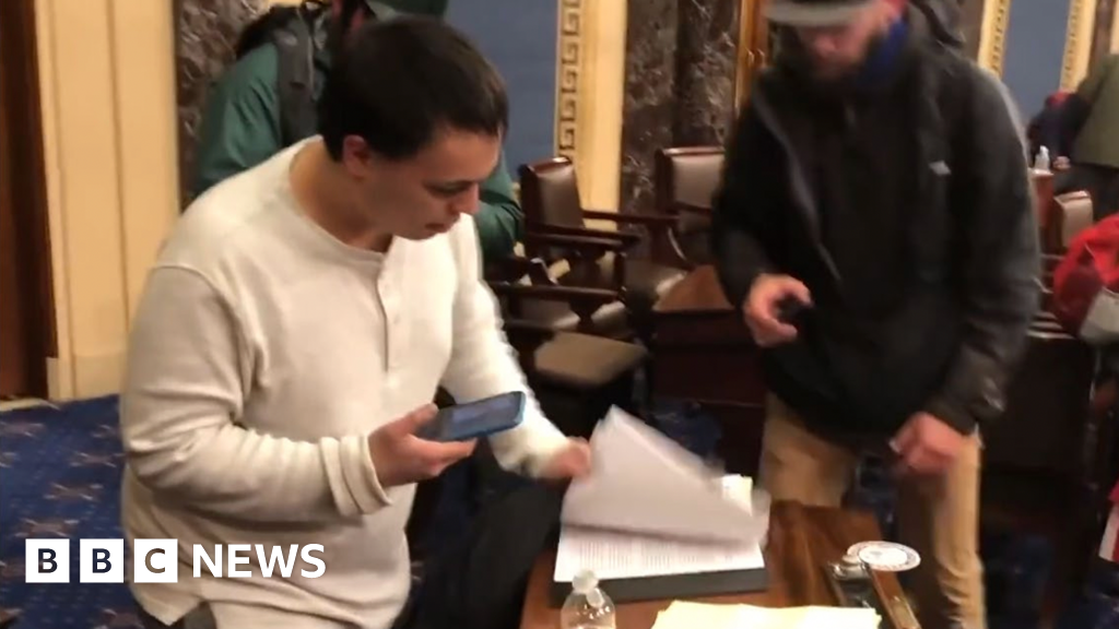 Featured image for Pardoned Capitol Rioter Charged with Threatening Hakeem Jeffries