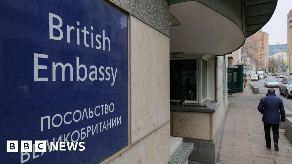 Diplomatic row escalates after Russia expels British diplomat over espionage claim