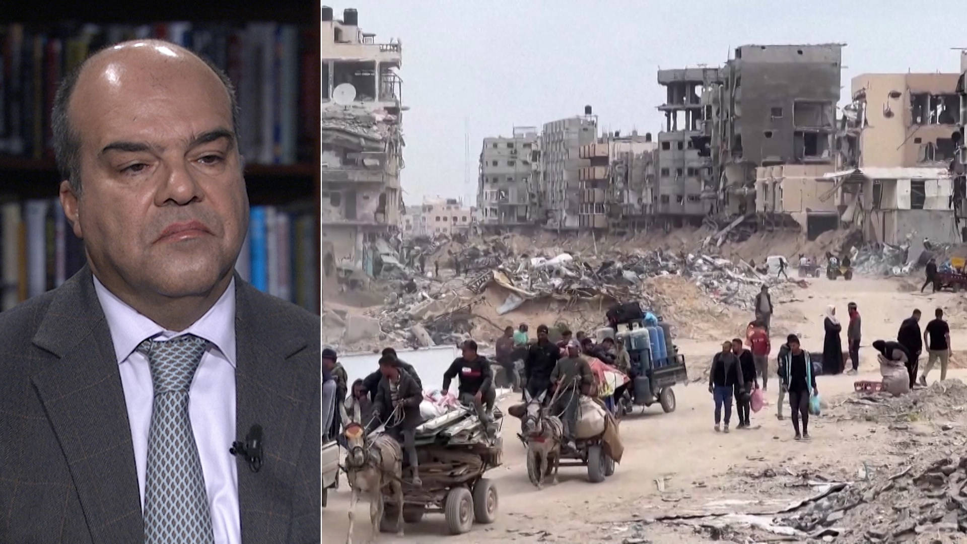 "Israel's Objective: Rendering Gaza Uninhabitable, Says Mouin Rabbani"