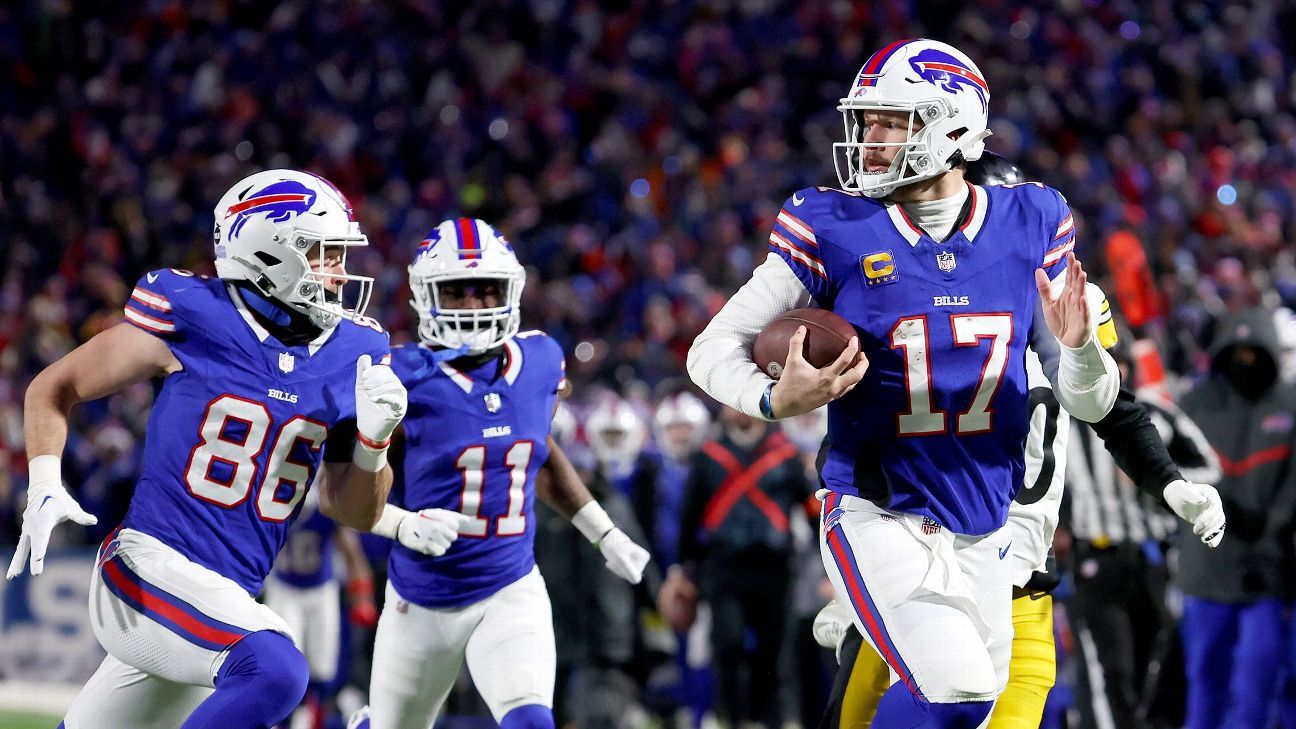 Featured image for "Bills' Wild-Card Win: Allen's TD Dash Stuns Steelers in Frigid Showdown"