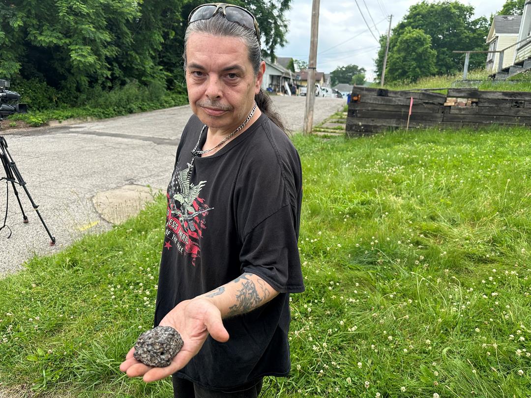 Featured image for "East Liverpool Resident Discovers Possible Meteorite"
